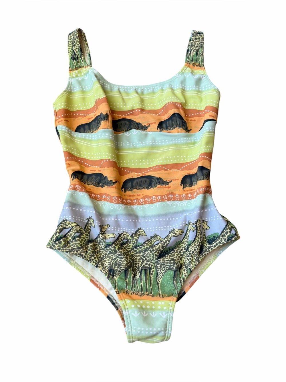 Lenny Niemeyer Safari Animal Print Swimsuit Size Large